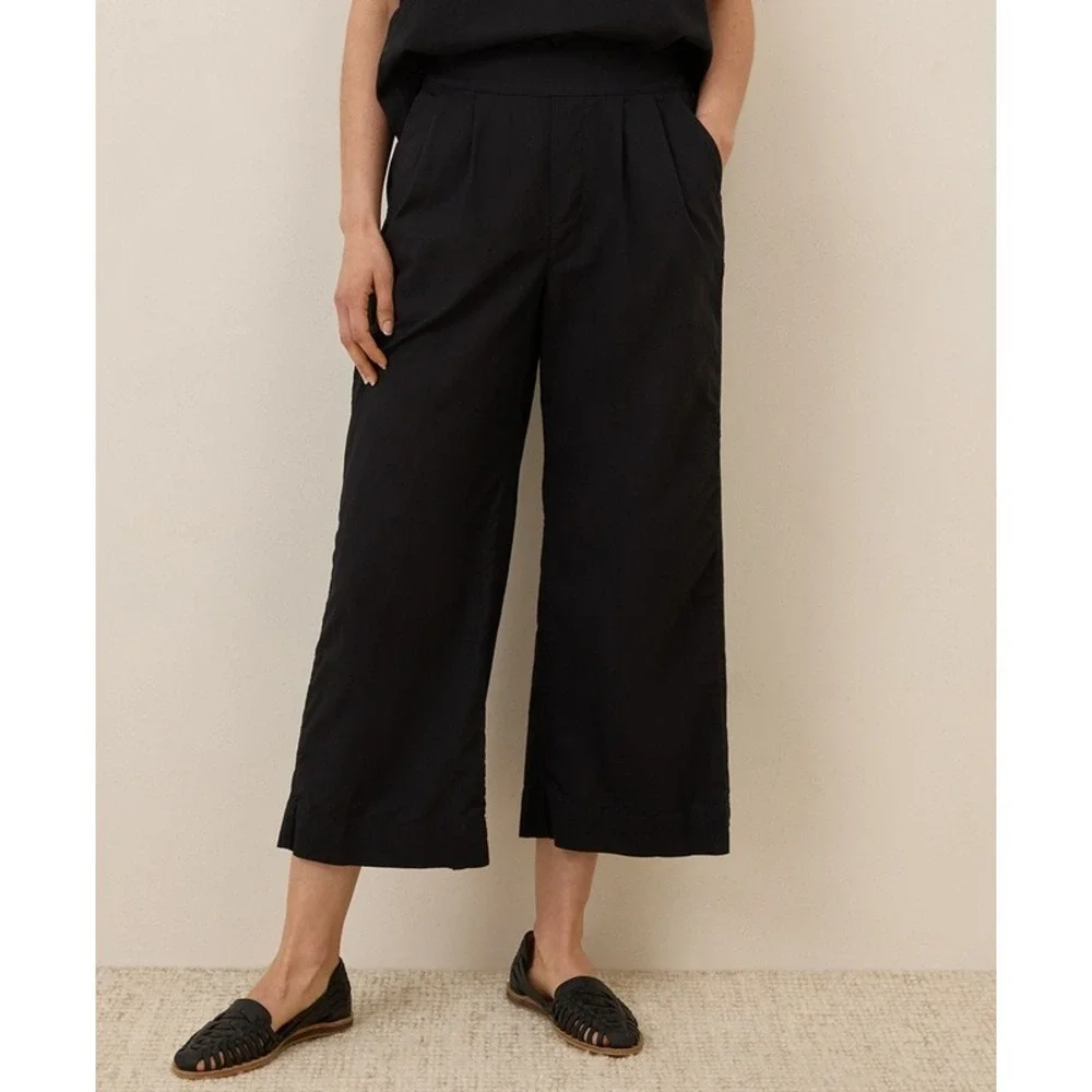 Pact Organic Canopy Linen Blend Pleated Trouser size m and‎ sm